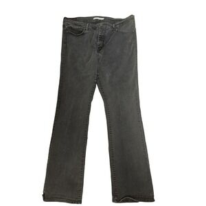 Levis 315 Shaping Bootcut Jeans Womens 34x32 Black Stretch Denim‎ Mid Rise
